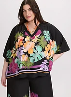 Joseph Ribkoff - Blouse à imprimé tropical