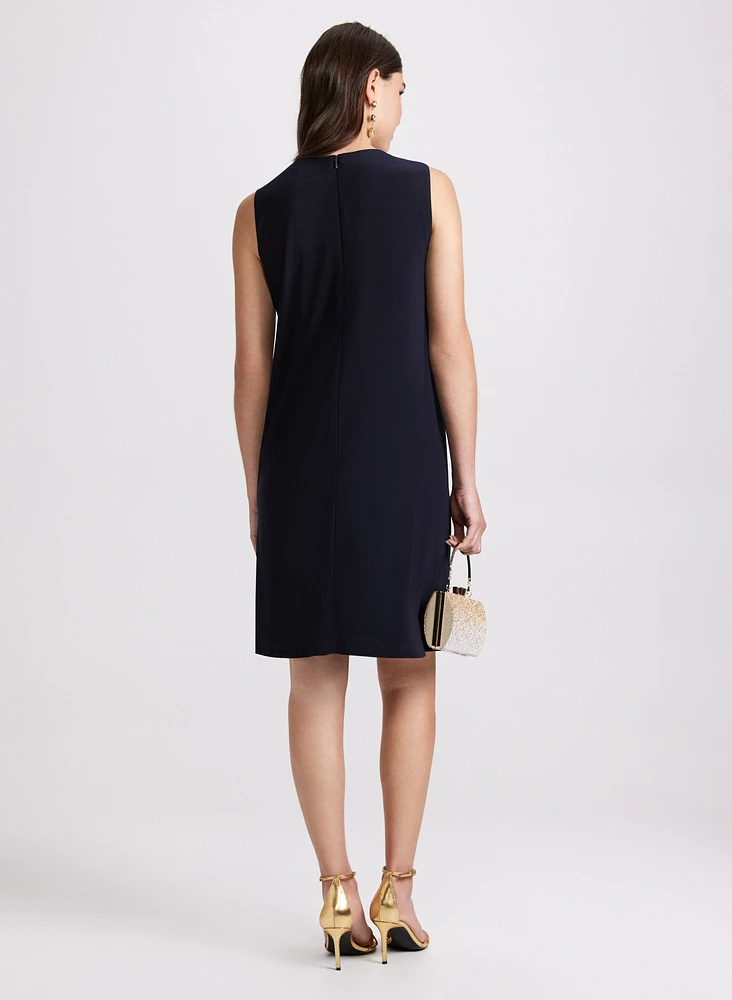 Cut-Out Jersey Dress