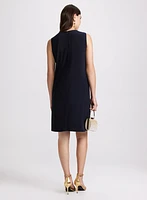 Cut-Out Jersey Dress