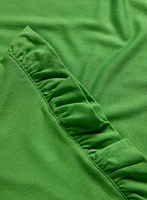 Ruffled Sleeve T-Shirt