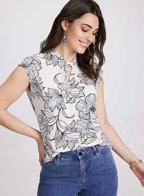 Floral Print Top