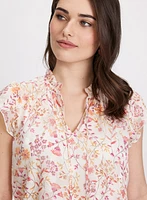 Floral Print Blouse