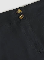 Olivia Stretch-Linen Wide-Leg Pants