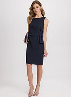 Robe en scuba crêpe