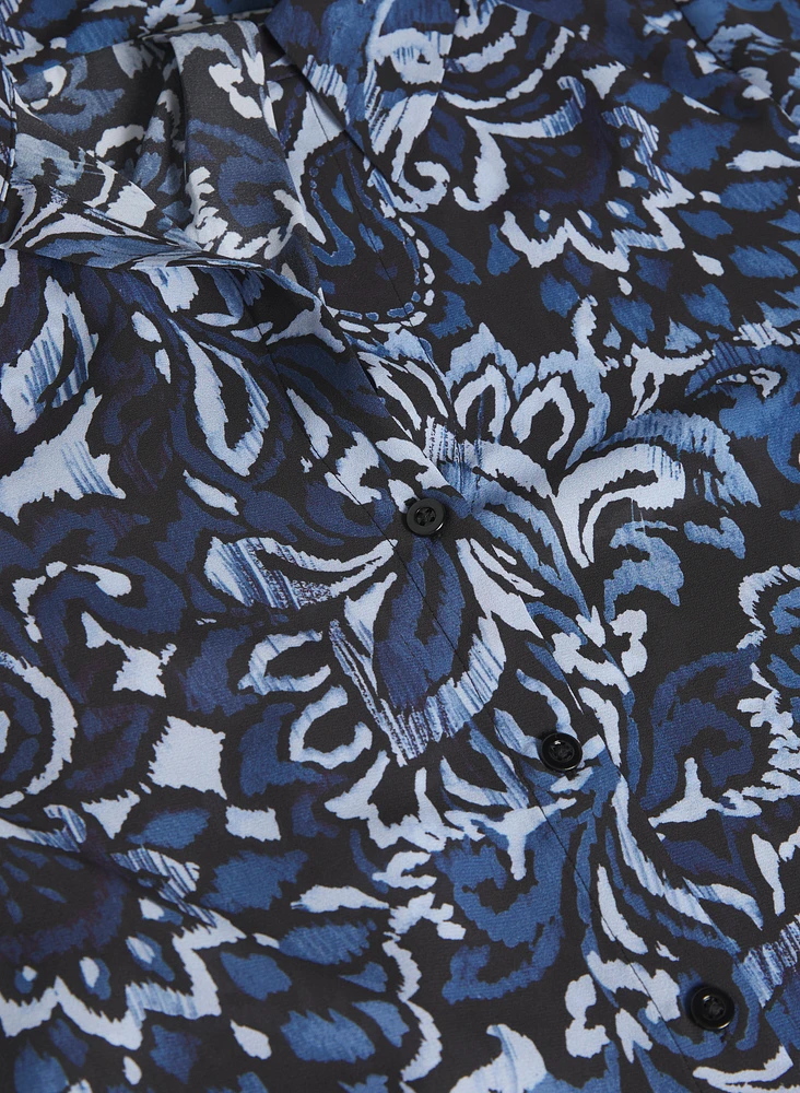Paisley Tunic Blouse