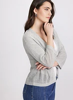 Open Knit Cardigan