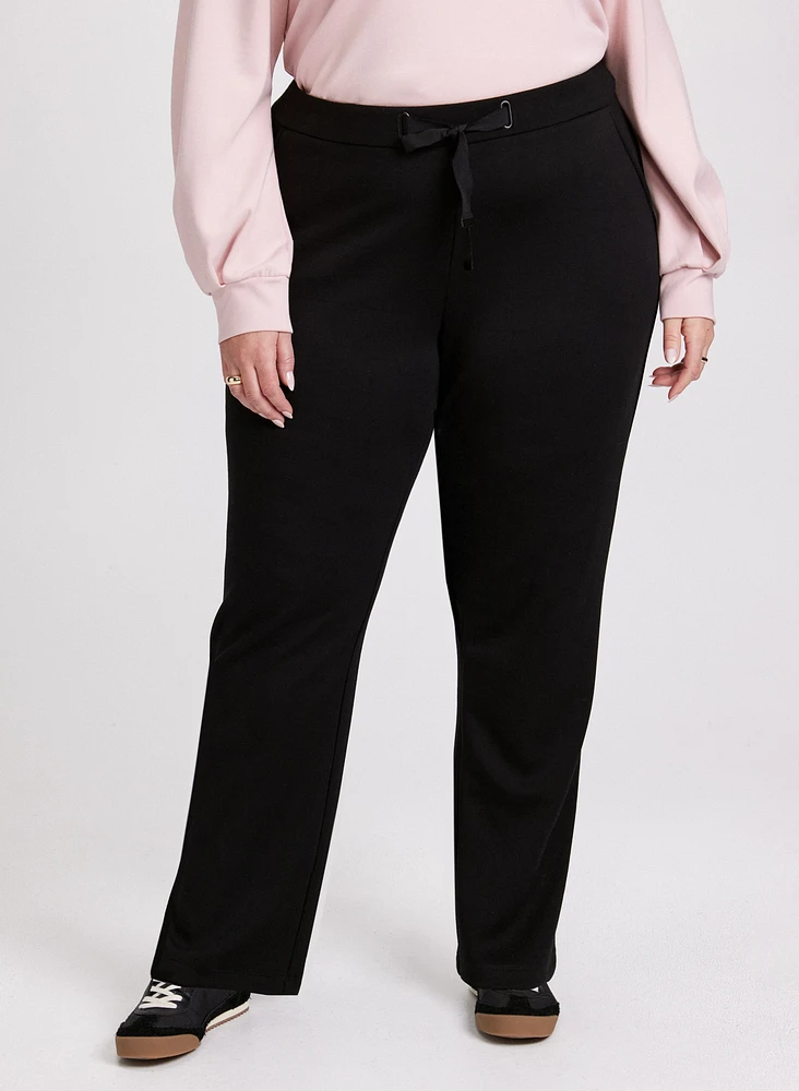 Tie Waist Pull-On Pants