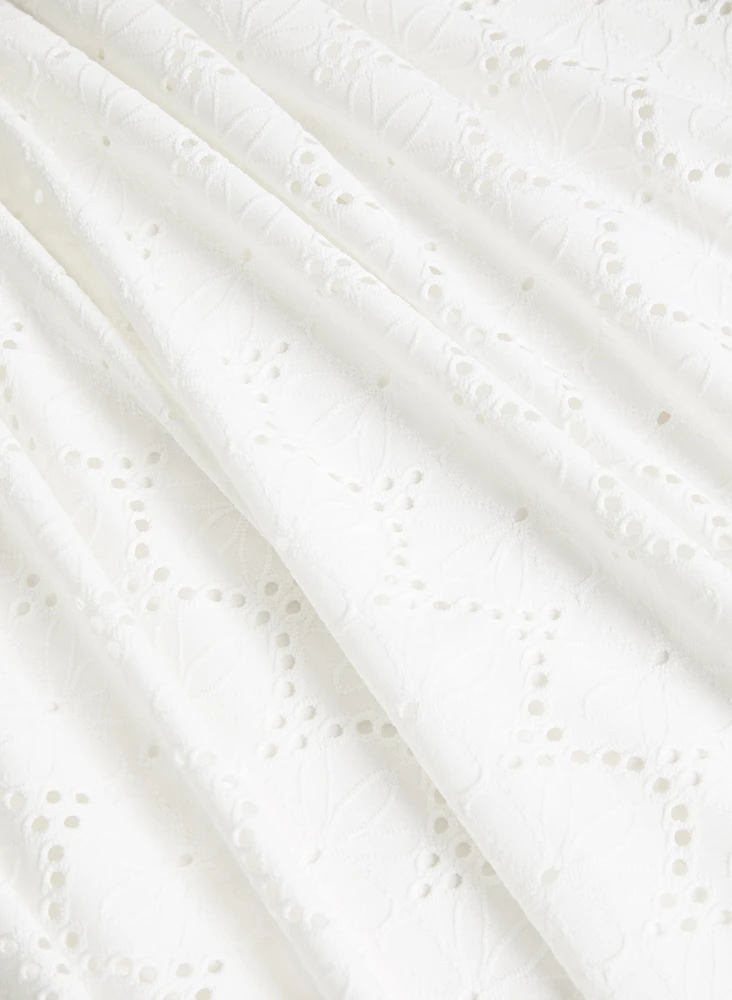 Eyelet Embroidered Dress