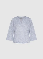 Mixed Knit Top
