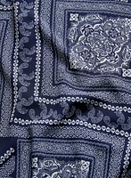 Blouse à motif paisley géométrique