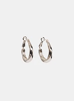 Twisted Hoop Earrings
