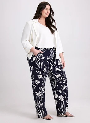 Floral Print Pants