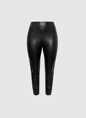 Chloe Fit Vegan Leather Leggings