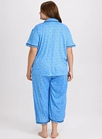 Dot Print Pyjama Set