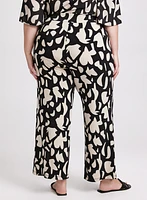 Olivia Printed Wide-Leg Pants