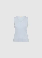 Rib Knit Sleeveless Top