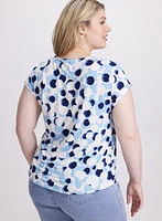 Abstract Dot Print Top