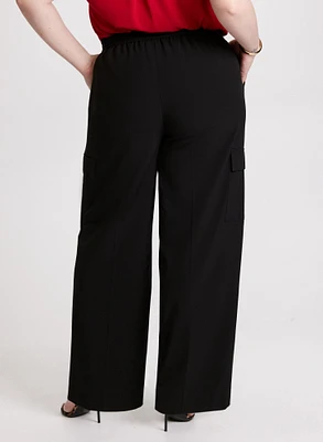 Olivia Cargo Wide-Leg Pants – Regular