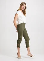 Pull-On Bengaline Capris