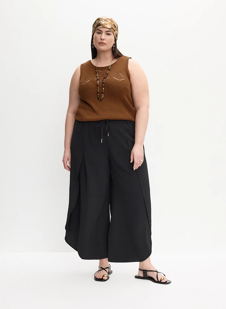 Melanie Lyne - Wrap-Effect Parachute Pants