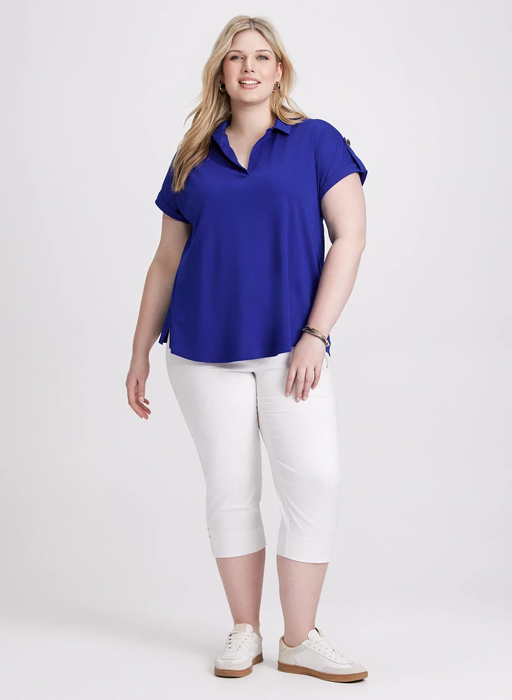 T-shirt à col polo