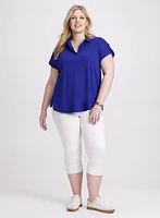T-shirt à col polo