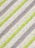 Pull rayé en tricot pointelle
