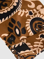 Robe-chemisier à motif paisley
