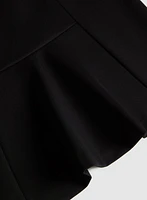 Peplum Panel Pencil Skirt
