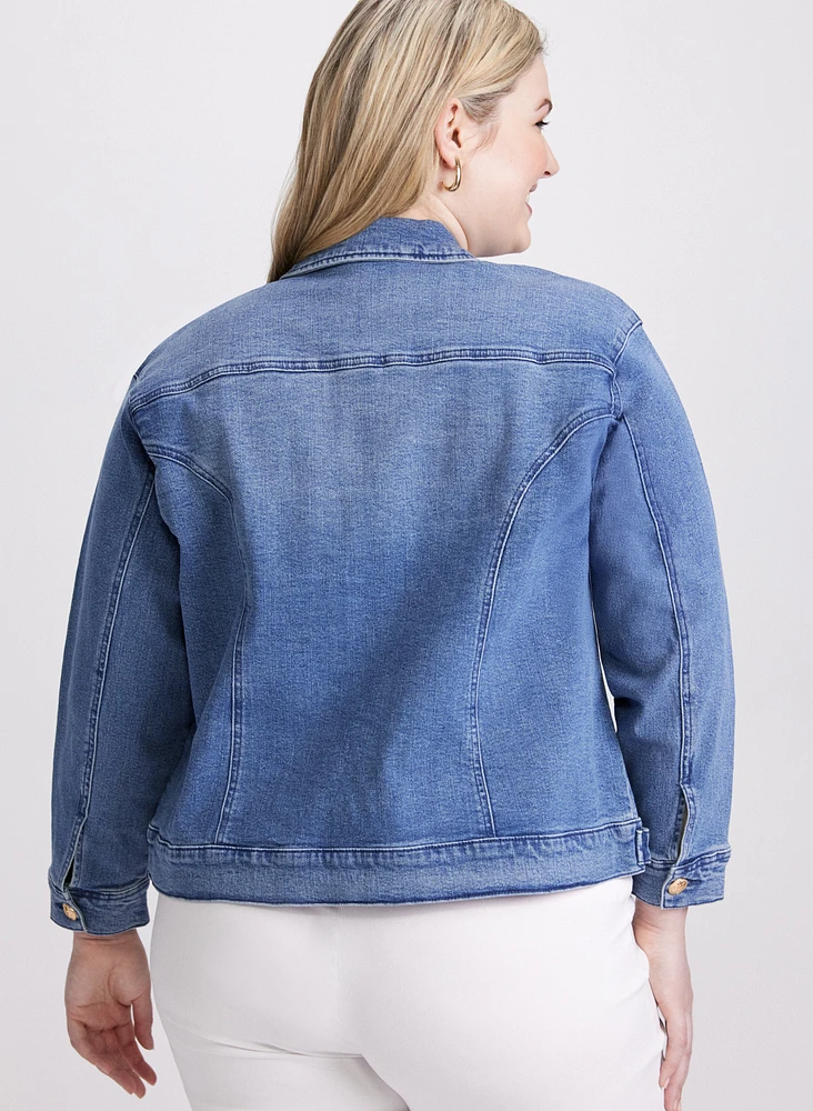 Button-Down Denim Jacket