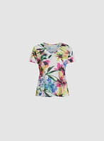 Tropical Print T-Shirt