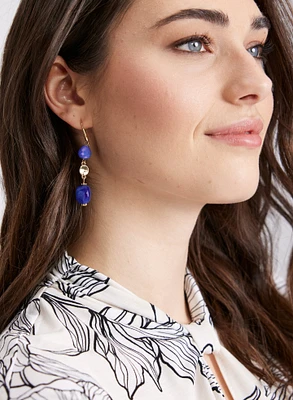 Tiered Beaded Earrings