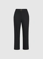 Olivia Stretch-Linen Wide-Leg Pants