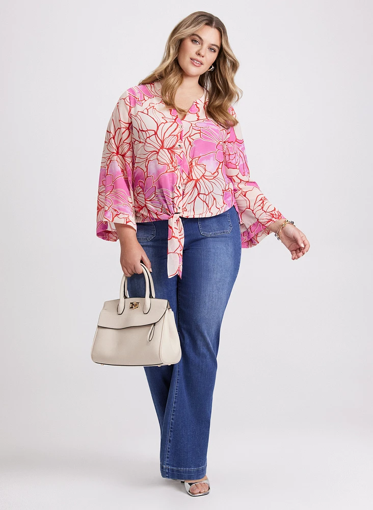 Floral Print Blouse