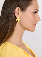Boucles d'oreilles florales