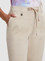 Zipper Detail Capris