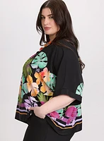 Joseph Ribkoff - Blouse à imprimé tropical