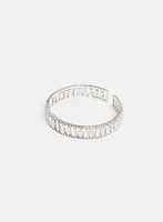 Open Cuff Cubic Zirconia Bracelet