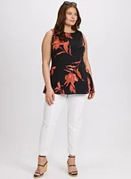 Floral Sleeveless Top