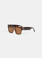 Square Tortoiseshell Sunglasses