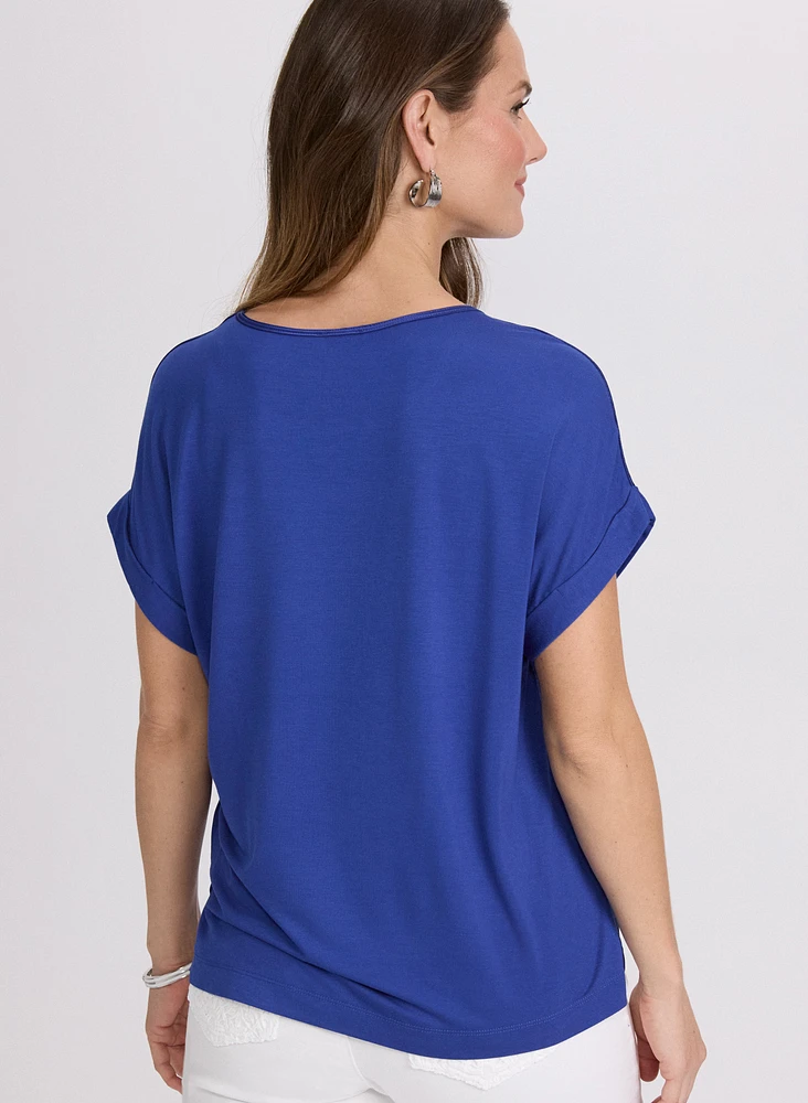 Haut en satin