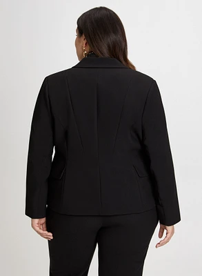 Notch Collar Blazer