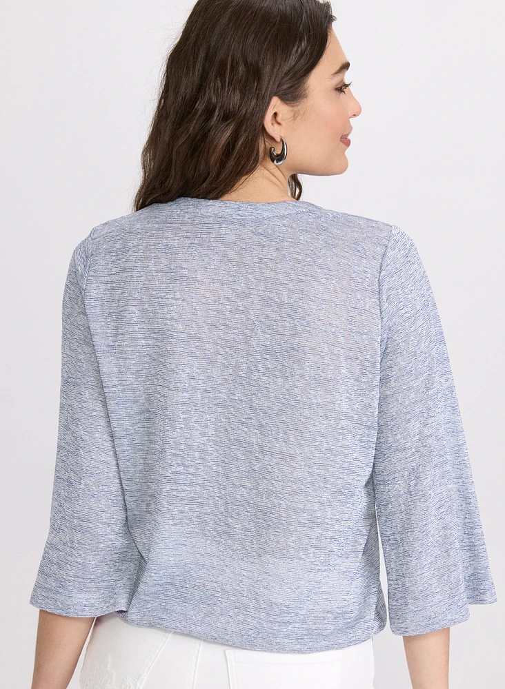 Mixed Knit Top