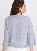 Mixed Knit Top