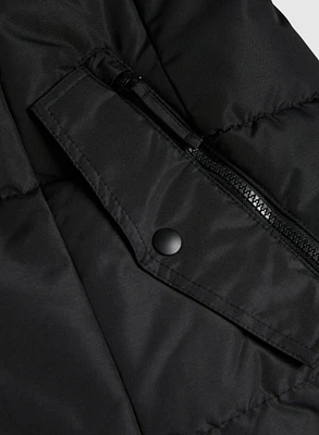 Quilted Puffer Coat