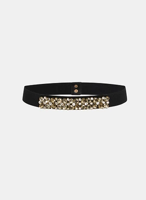 Crystal Elasticized Belt