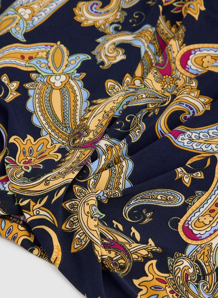 Haut à motif paisley