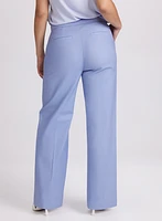 Pantalon Olivia large en chambray