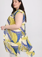 Palm Print Blouse