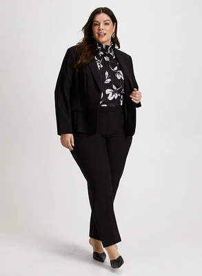 Notch Collar Blazer